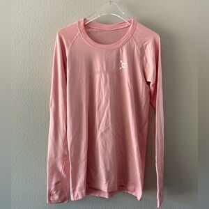 Lululemon Swiftly Long Sleeve Orange theory